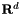 $\mathbf{R}^d$